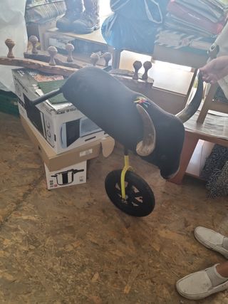 Torito de madera para niño