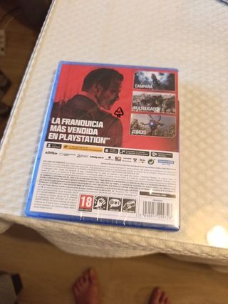 Juego ps5 call of duty modern marfare