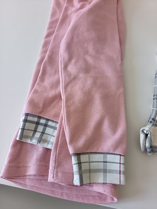 Pigiama NotteStella rosa e grigio