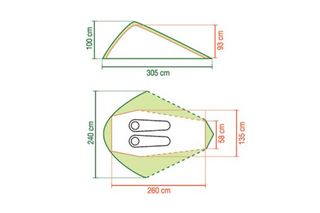 Tienda campaña Coleman Bedrock