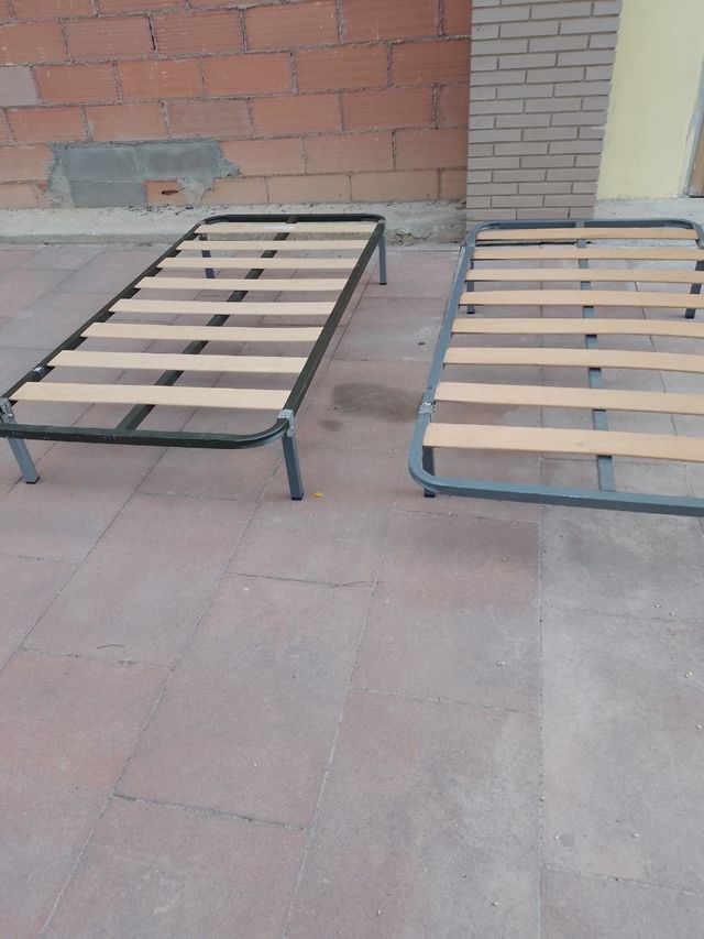 Somier 90/135/150x190cm - Metal y Madera