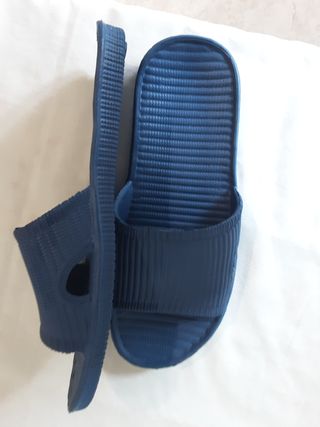 Chanclas nuevas planas 41 suela antideslizante Tex