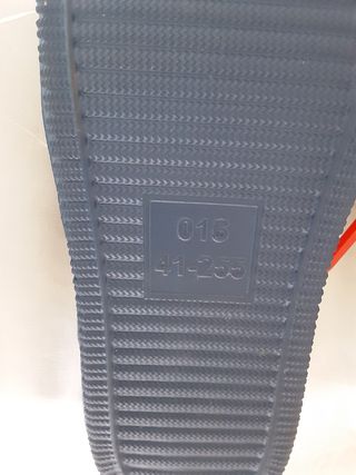 Chanclas nuevas planas 41 suela antideslizante Tex