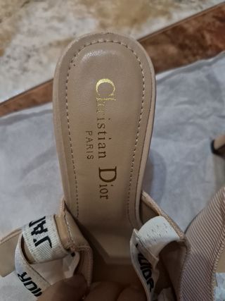 Sandalias Hermès talla 37 - Rosa