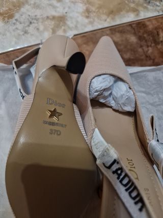 Sandalias Hermès talla 37 - Rosa