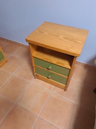 Mueble infantil madera - 2 cajones