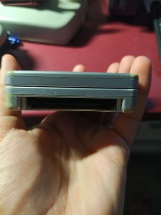 Game Boy Advance SP Tribal Plateada