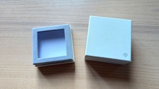 Caja Joyas Gris y Blanca