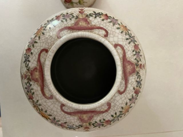 Jarrón chino porcelana - Urna