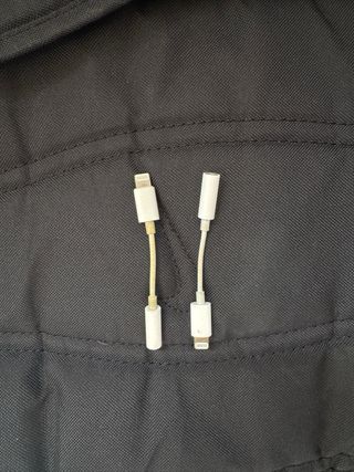 2 Adaptadores iPhone - auriculares