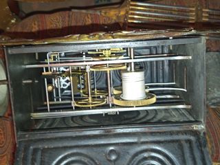 Reloj antiguo dorado original del S. XID