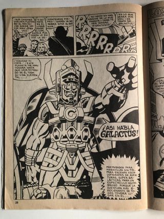 Cómic Marvel Los 4 Fantásticos Vertice