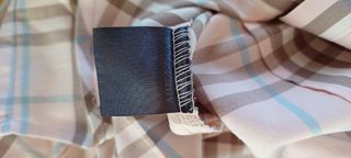 Camicia Burberrys rosa e marrone