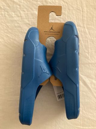 Chanclas Jordan azules - Talla 37,5