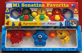 2 Cinta Sonajero Bebé NUEVA