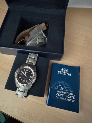 Festina orologio acciaio 
