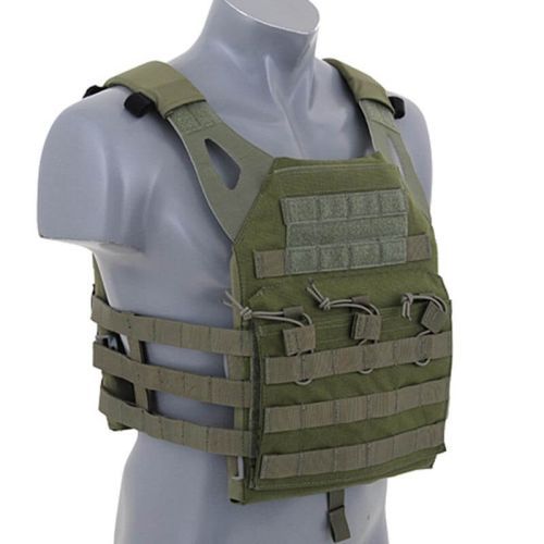 Chaleco Tactictico Airsoft Verde Militar Gimnasio