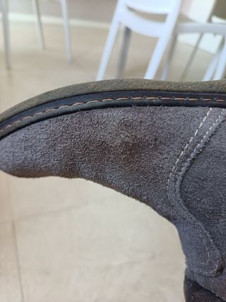 Stivali scamosciati marroni donna