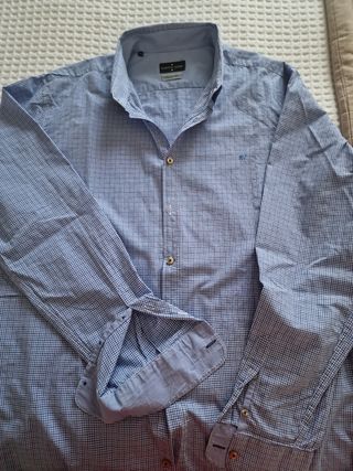 Camisa Roberto Verino XXL - Azul