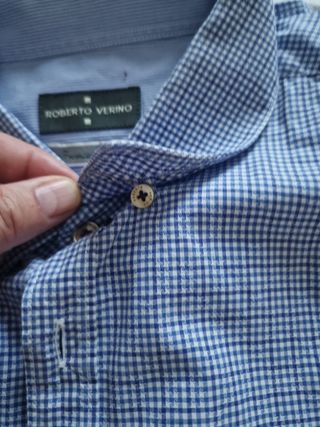 Camisa Roberto Verino XXL - Azul
