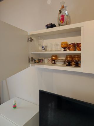 Mueble TV blanco - Salón