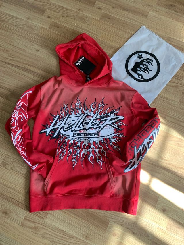 Felpa Hellstar rossa taglia M