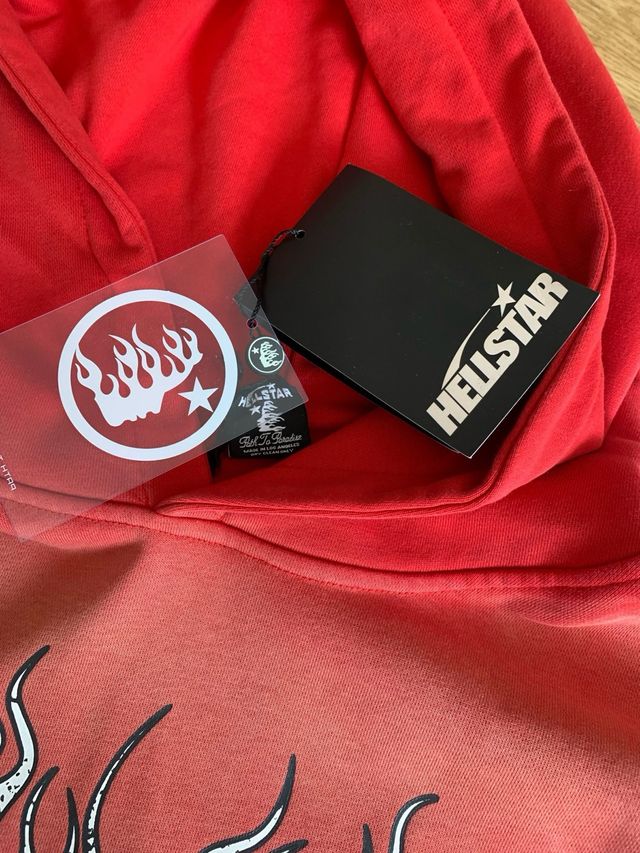 Felpa Hellstar rossa taglia M