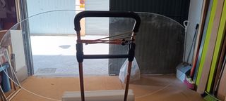 Cristal mesa ovalada transparente