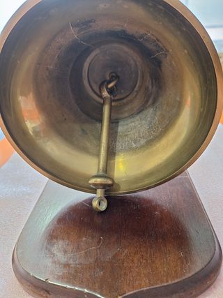 Campana bronce náutica vintage