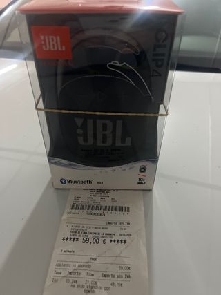 JBL Clip 4 Altavoz - Negro