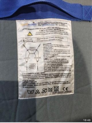 Grúa eléctrica para personas