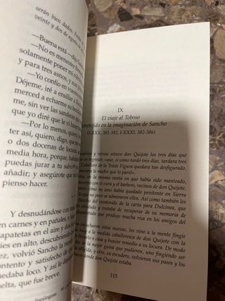 Libro Don Quijote de la Mancha