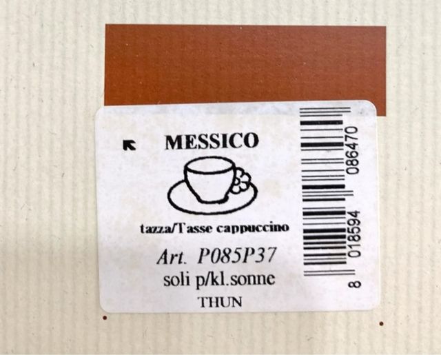 THUN Tazza Cappuccino Messico