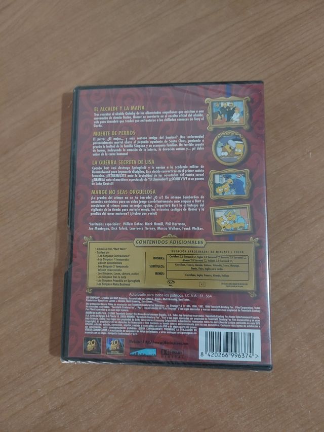 DVD Los Simpsons Clásicos - Bart Wars
