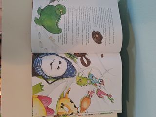 Libro ilustrado  Los amigos del bosque fantástico 