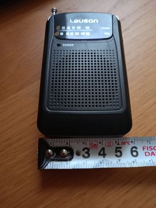 Radio Lauson AM/FM Portátil