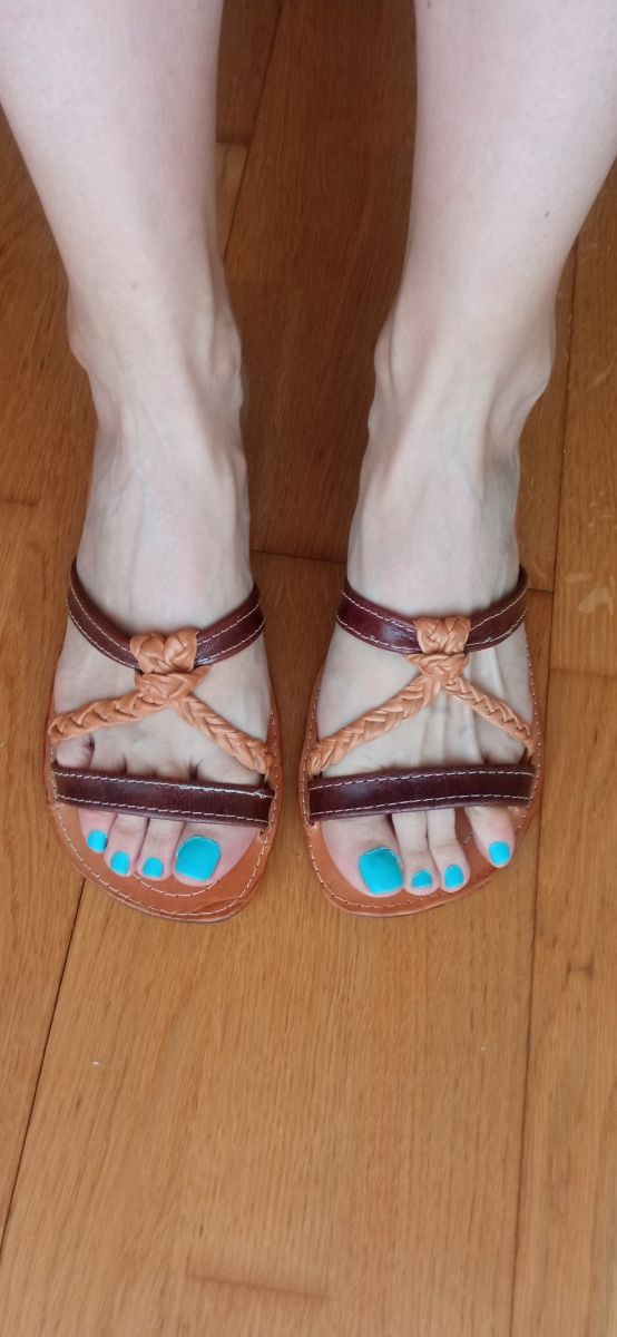 Sandalias piel mujer SIN ESTRENAR