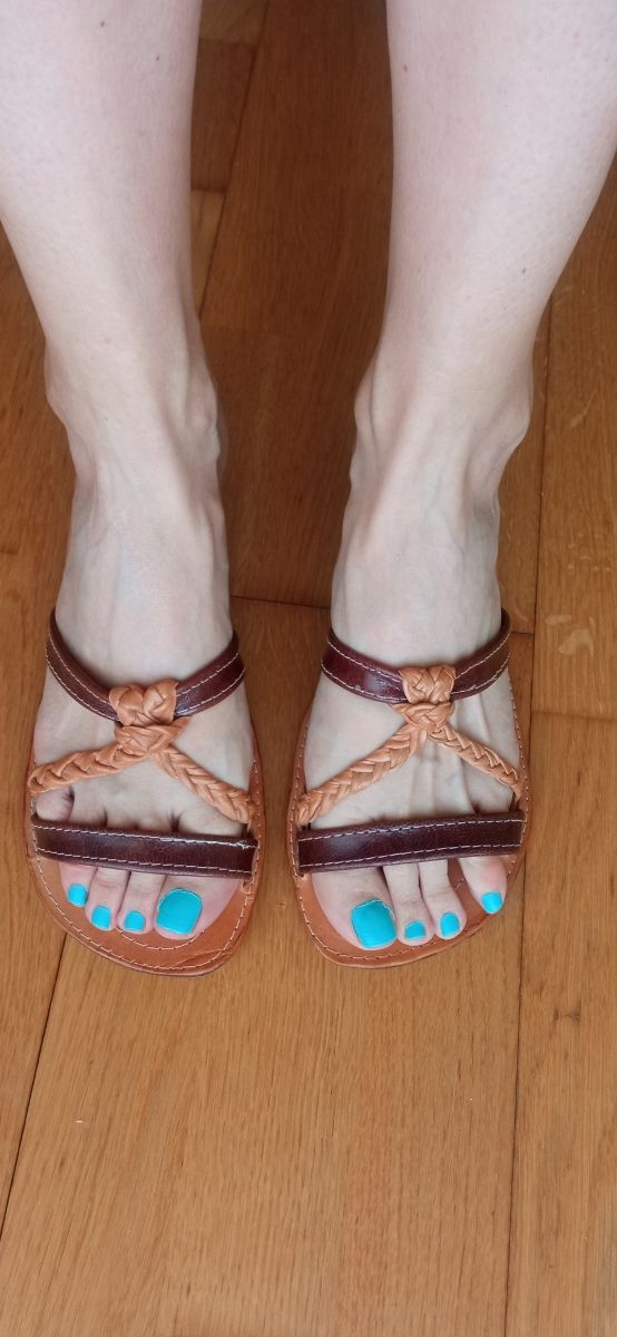 Sandalias piel mujer SIN ESTRENAR