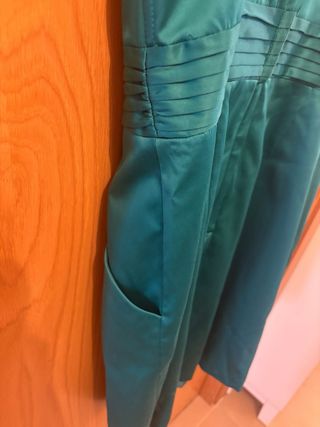 Vestido H&M fiesta verde XL