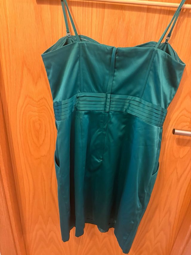Vestido H&M fiesta verde XL