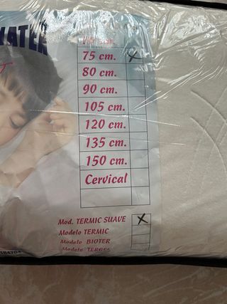 Almohada viscoelástica Leunatex nueva