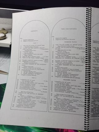 Libreto partituras órgano: Técnicas.rebajado