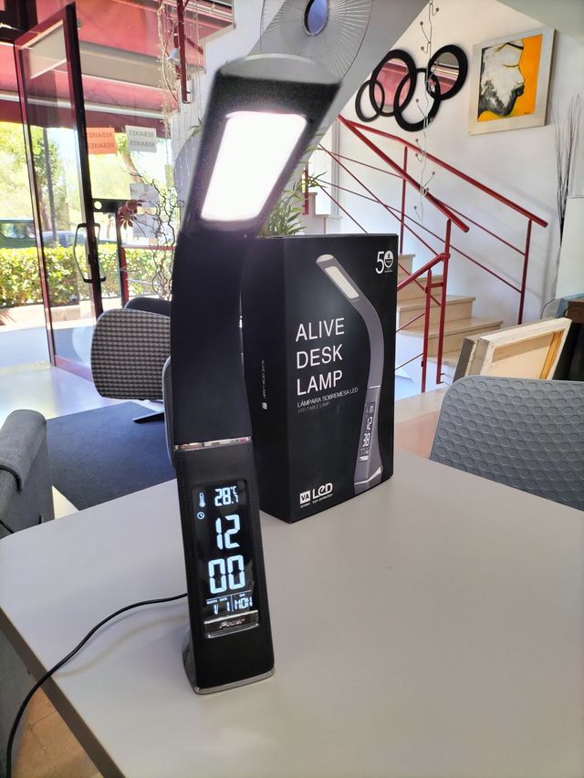 Lampara LED ALIVE Escritorio - Reloj