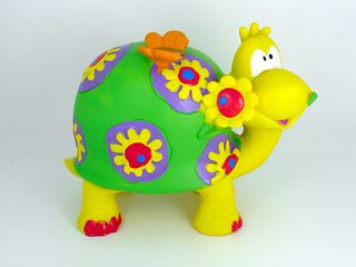 Salvadanaio Tartaruga Ceramica