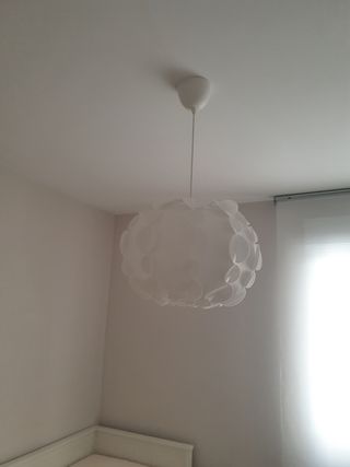 Lámpara colgante blanca
