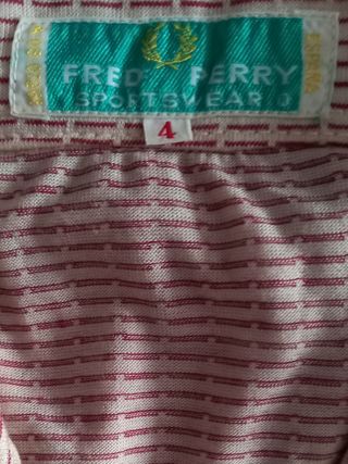 Polo Fred Perry vintage años 70
