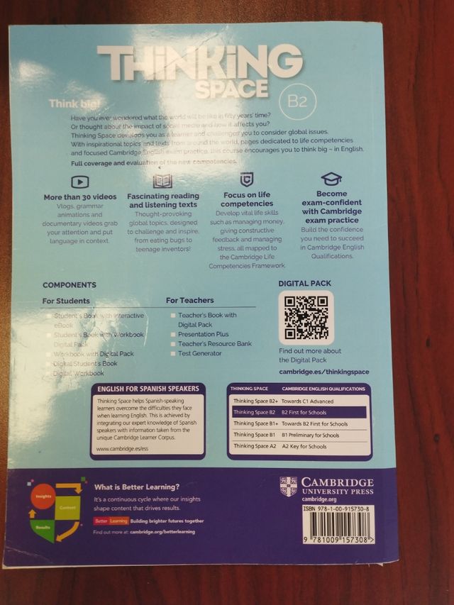 Thinking Space B2 Student's Book with Workbook ...
