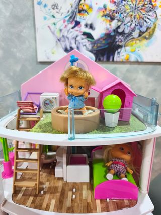 Casita muñecas 3 pisos