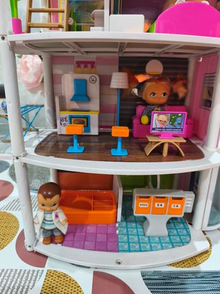 Casita muñecas 3 pisos