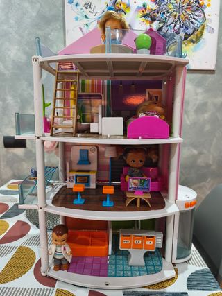 Casita muñecas 3 pisos